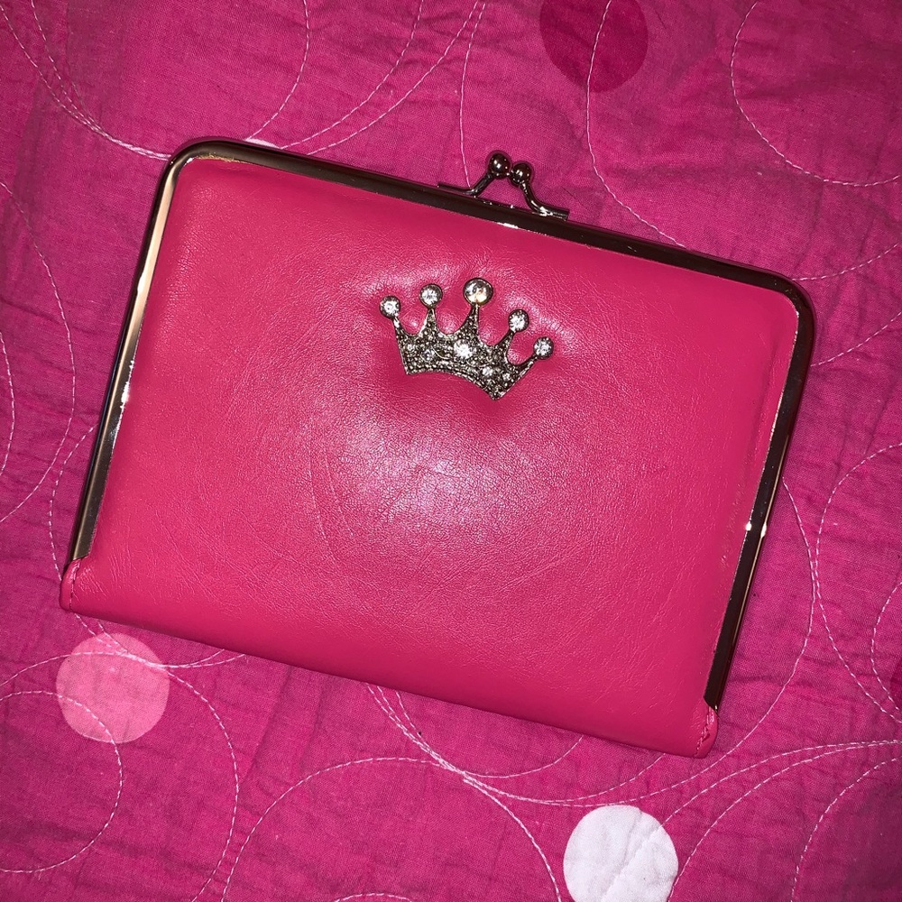 4x6 Hot Pink Crown Photo Album